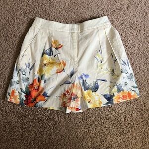 Express Stylist Floral Dress Shorts